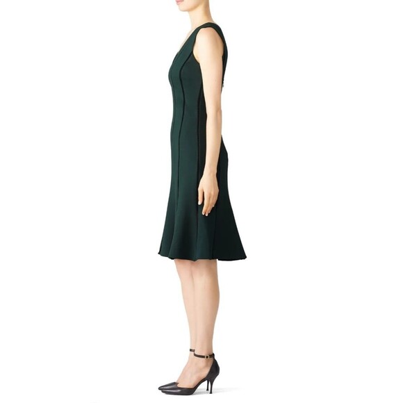 Adelyn Rae Dress Pilar Ponte Knit Green Size XS - Picture 8 of 15